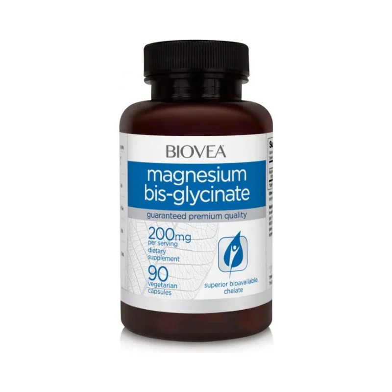 Magnesium Bis-Glycinat 200mg - Магнезий - Biovea