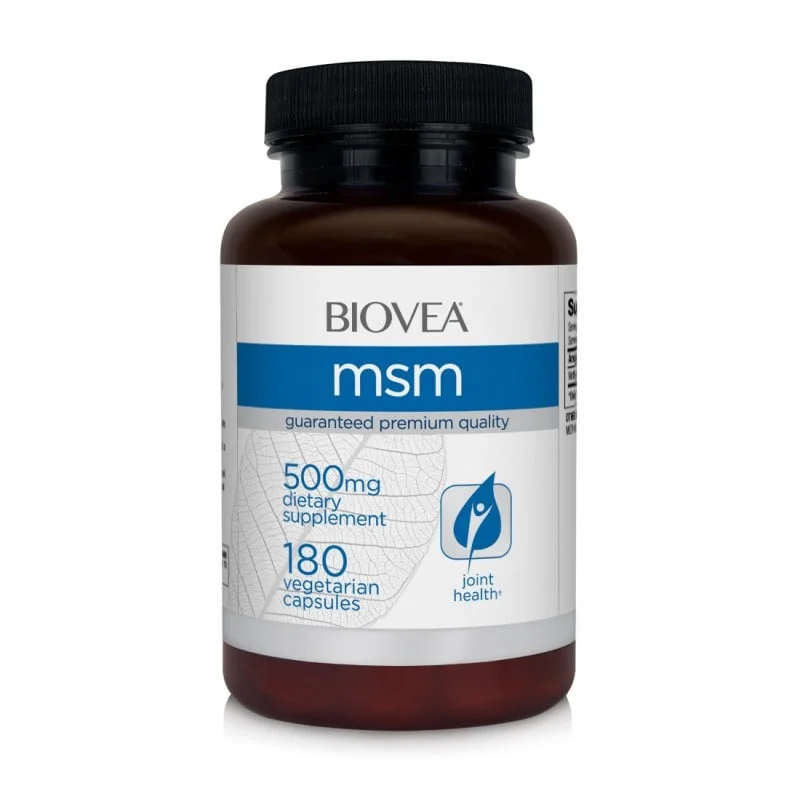 MSM 500mg, Разфасовка 180 caps