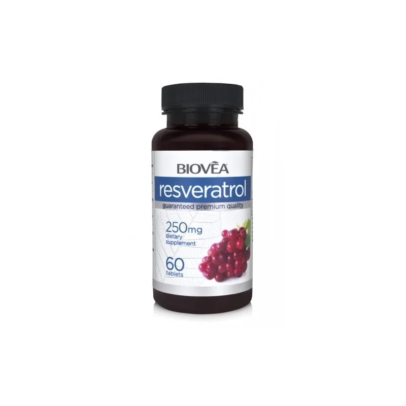 Resveratrol 250mg - Ресвератрол, Разфасовка 60 tabs