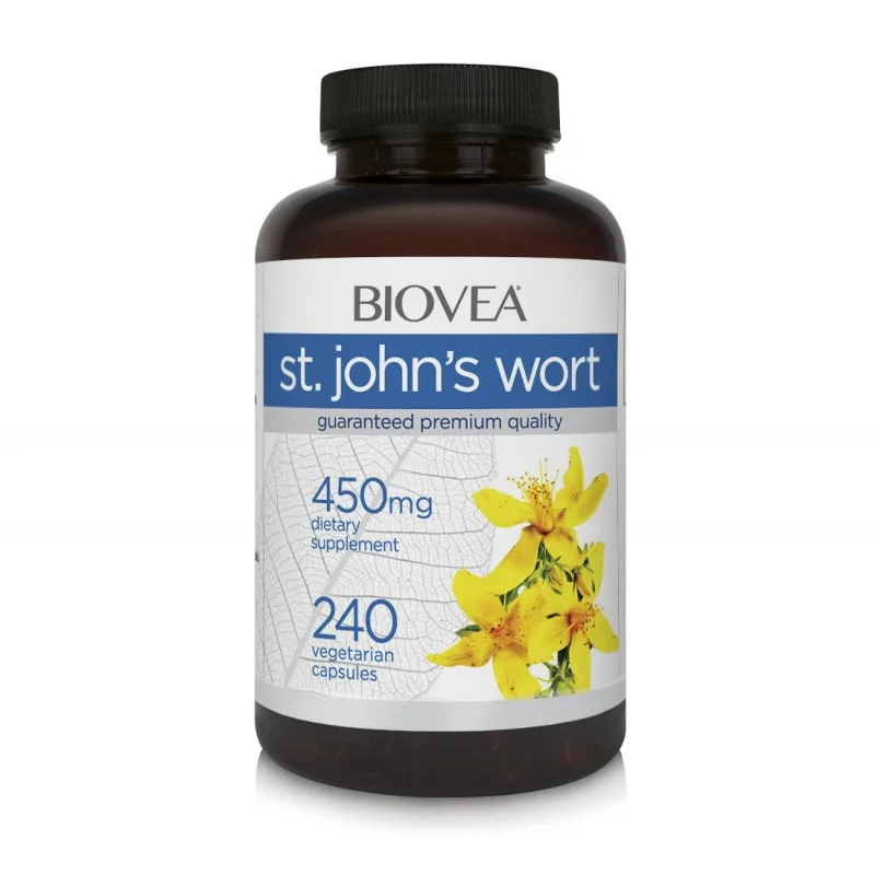 St. John`s Wort 450mg - Жълт Кантарион, Разфасовка 240 caps