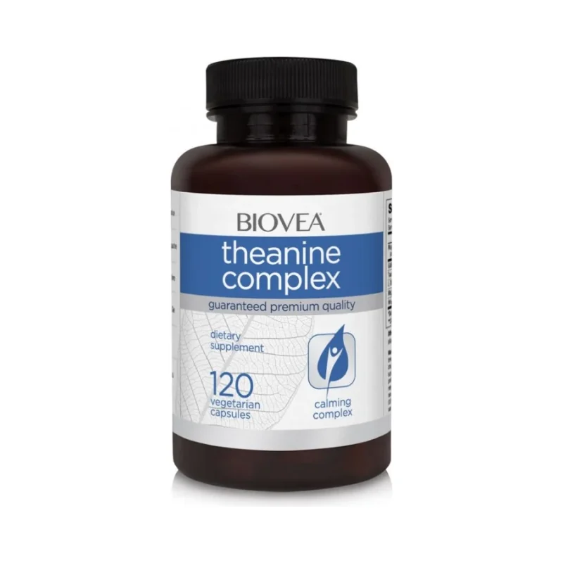 Theanine Complex - Теанин, Разфасовка 120 caps - Biovea