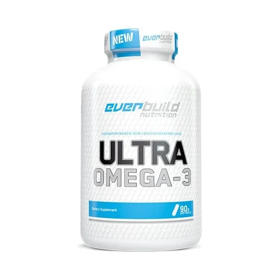 Ultra Omega-3 Fish Oil / 90 Softgels - Everbuild