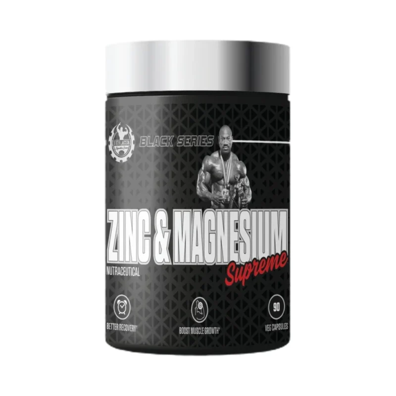 Black Series | Zinc & Magnesium Supreme - ZMA / 90 капсули, 90 дози - Dexter Jackson Signature Series