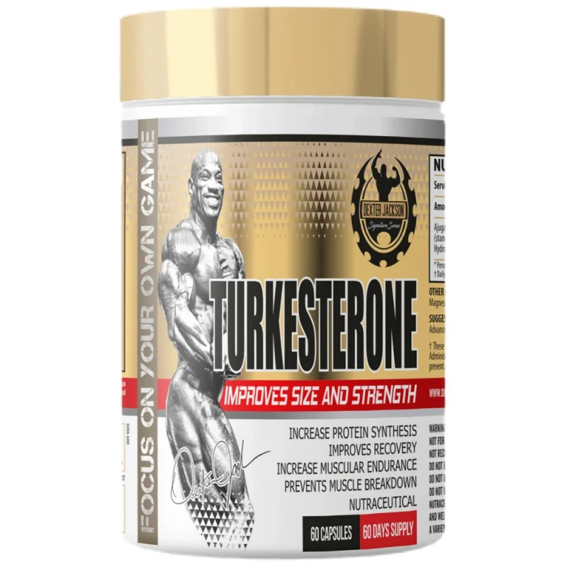 Gold Series | Turkesterone 500 mg / 60 капсули, 60 дози
