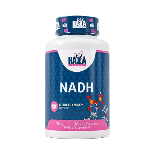 NADH 10 mg / 30 Vcaps - Haya Labs