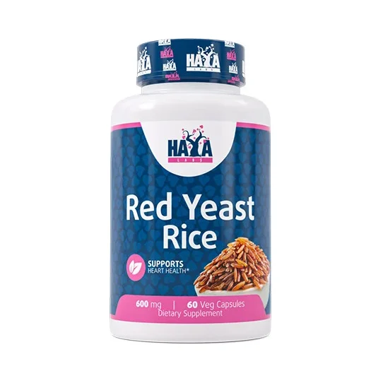 Red Yeast Rice 600 mg / 60 Vcaps - Haya Labs