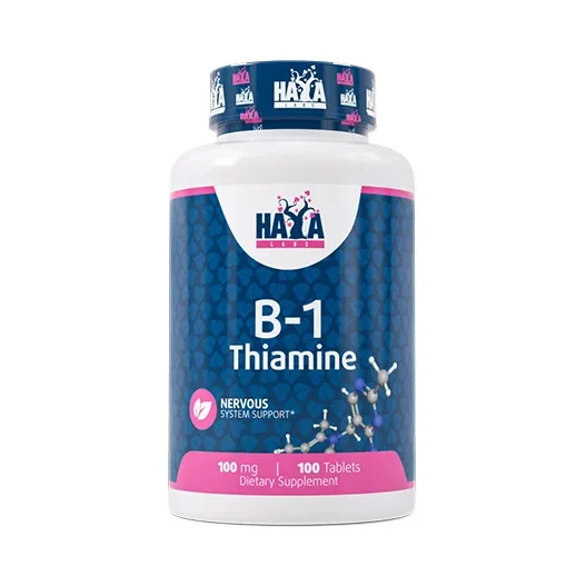 Vitamin B-1 / Thiamine / 100 mg / 100 Tabs - Haya Labs