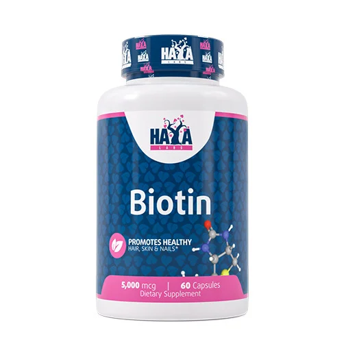 Biotin 5000 mcg / 60 Caps