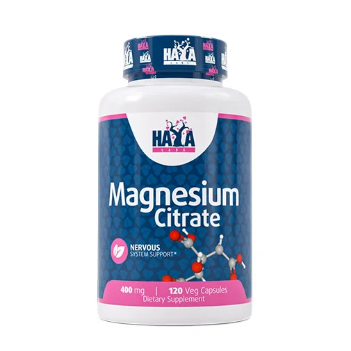 Magnesium Citrate 400 mg / 120 Vcaps