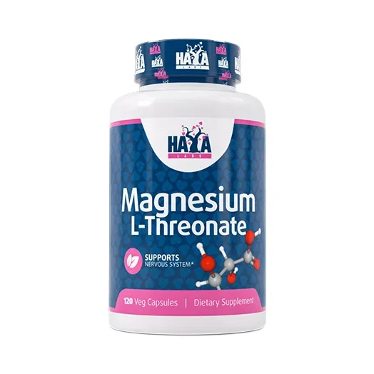 Magnesium L-Threonate / 120 Vcaps (40 дози) - Haya Labs