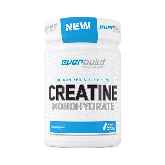 Creatine Monohydrate / 220 Caps / 200g - Everbuild