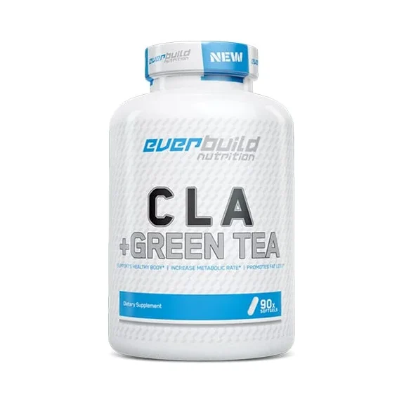 CLA + Green Tea / 90 Softgels (90 дози) - Everbuild