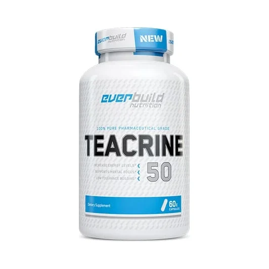 Teacrine 50 mg / 60 Caps (60 дози) - Everbuild