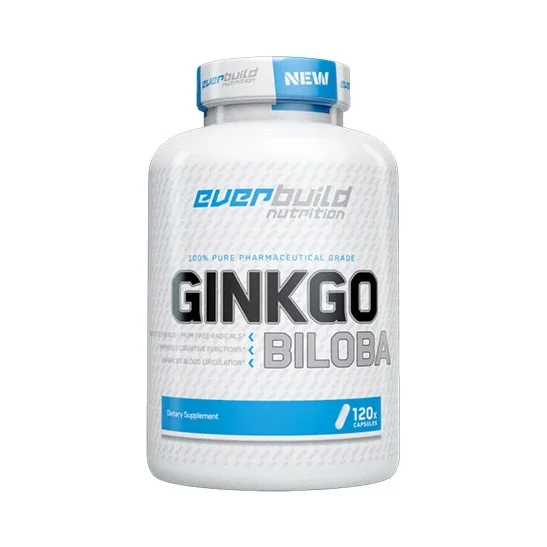 Ginkgo Biloba 60 mg / 120 Caps (120 дози) - Everbuild