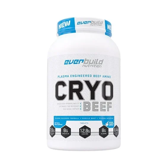 Cryo Beef Amino 8000 mg / 550 Tabs (137 дози) / 500g - Everbuild
