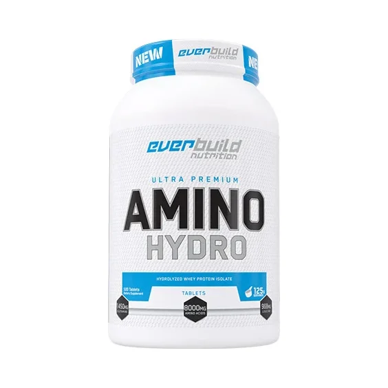 Ultra Premium Amino Hydro / 500 Tabs (62 дози) / 430g - Everbuild