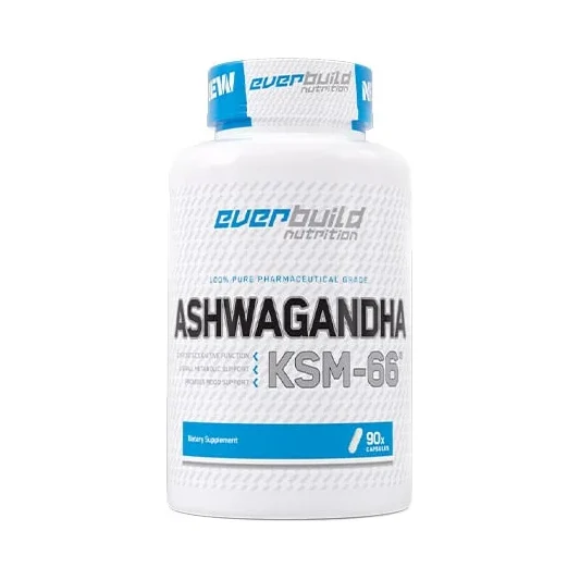 Ashwagandha KSM-66 / 90 Caps (90 дози) - Everbuild