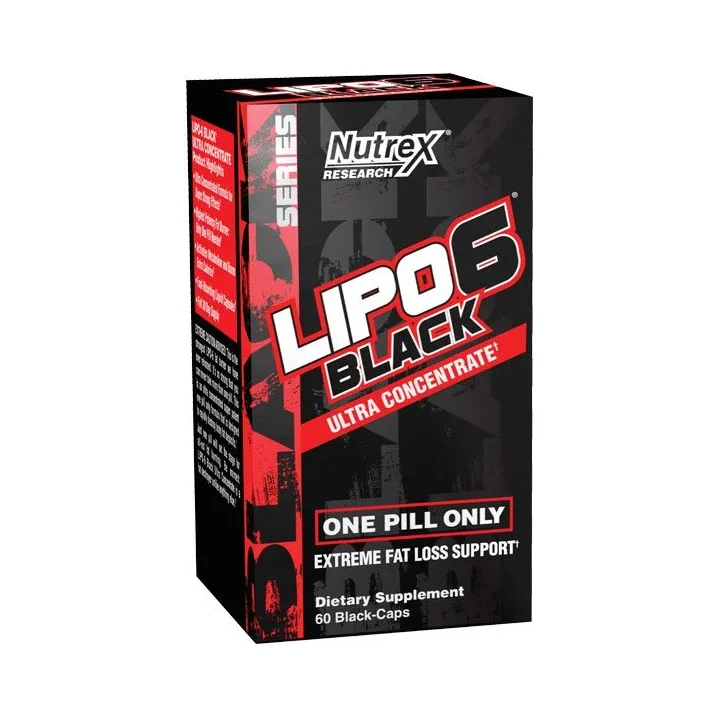 Lipo 6 Black Ultra Concentrated / 60 caps - Nutrex