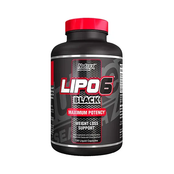 Lipo 6 Black / 120 caps​ - Nutrex