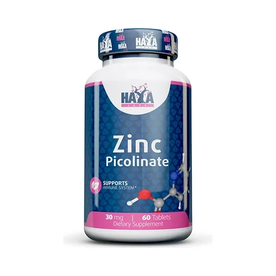 Zinc Picolinate 30 mg / 60 Tabs - Haya Labs