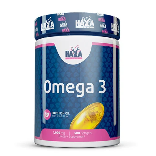 Omega 3 1000 mg Fish Oil / 500 Softgels / 500g
