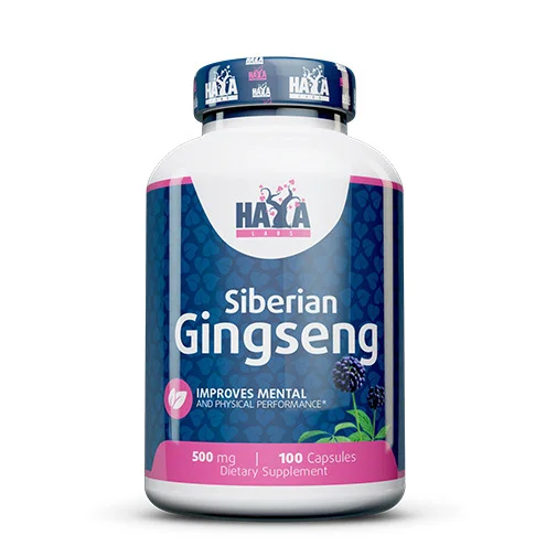 Siberian Ginseng 500 mg / 100 Caps