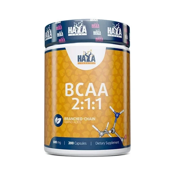 Sports BCAA 2:1:1 500 mg / 200 Caps - Haya Labs