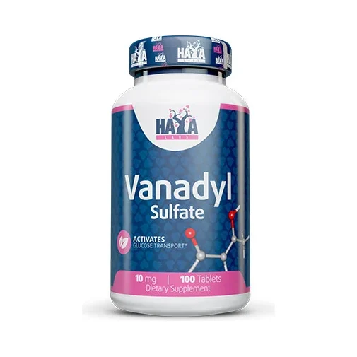 Vanadyl Sulfate 10 mg / 100 Tabs - Haya Labs