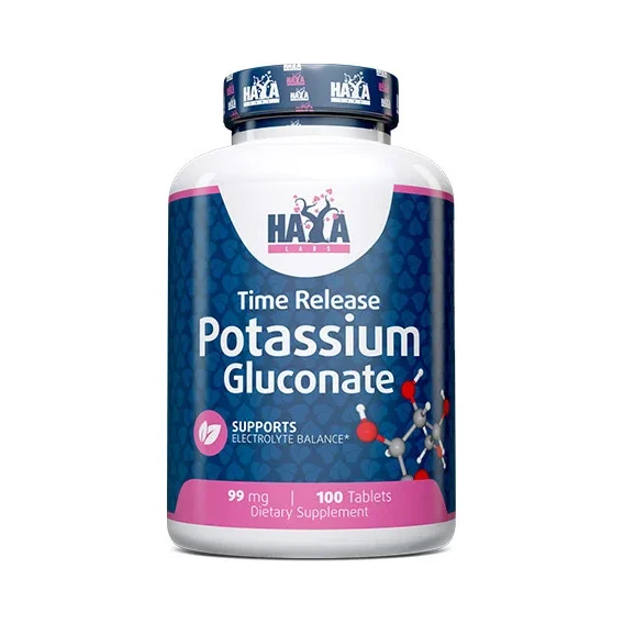 Potassium Gluconate 99 mg / 100 Tabs - Haya Labs