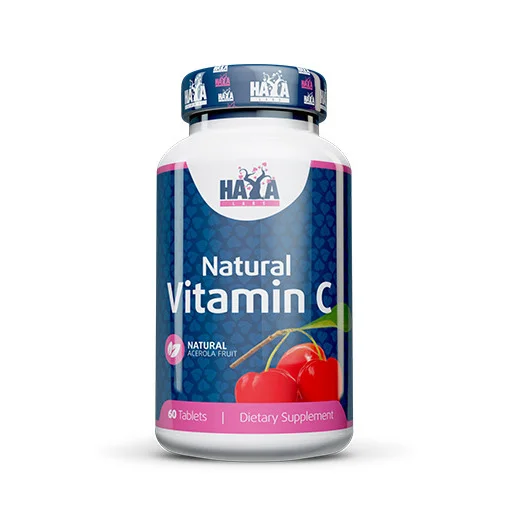 Natural Vitamin C from Acerola Fruit / 60 Tabs