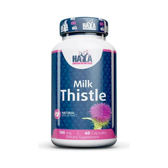Milk Thistle 100 mg / 60 Vcaps - Haya Labs