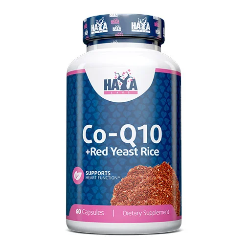 Coenzyme Co-Q10 60 mg & Red Yeast Rice 500 mg / 60 Caps