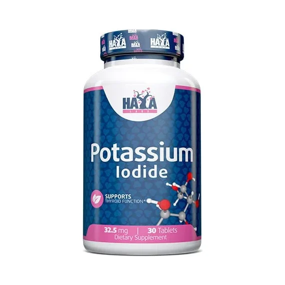 Potassium Iodide 32.5 mg / 30 Tabs - Haya Labs