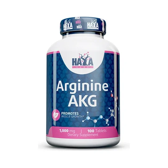 Arginine AKG 1000 mg / 100 Tabs - Haya Labs