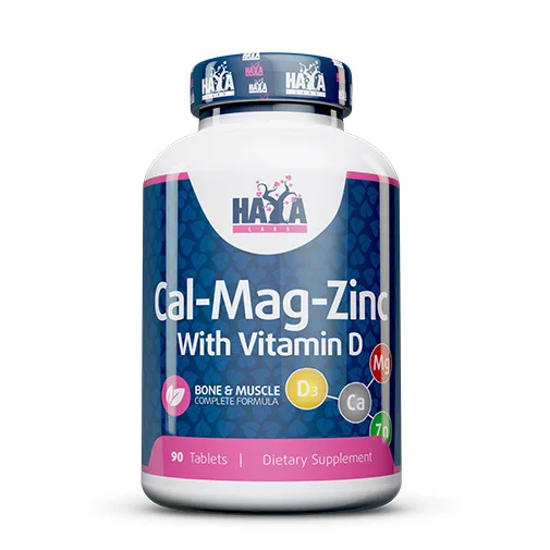 Calcium Magnesium & Zinc with Vitamin D / 90 Tabs