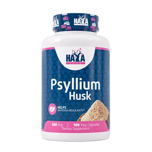 Psyllium Husk 500mg / 100 vcaps