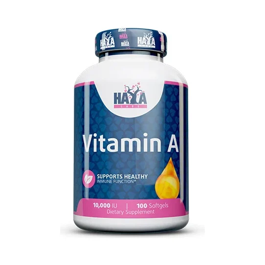 Vitamin A 10000 IU / 100 Softgels - Haya Labs