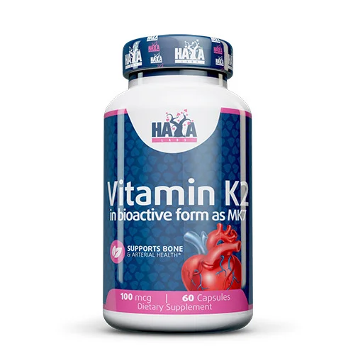 Vitamin K2-Mk7 100 mcg / 60 Caps