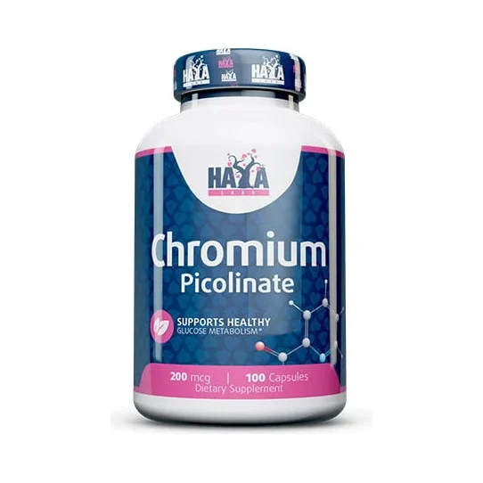 Chromium Picolinate 200 mcg / 100 Caps - Haya Labs