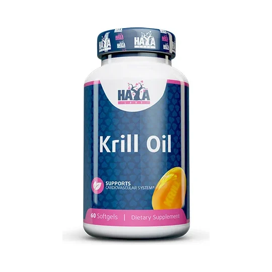 Krill Oil 500 mg / 60 Softgels - Haya Labs
