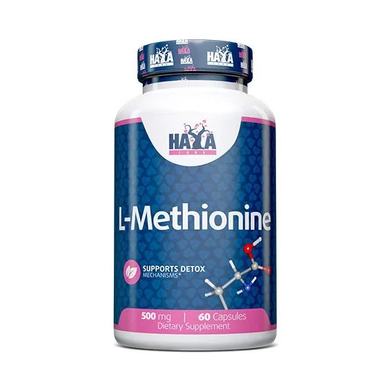 L-Methionine 500 mg / 60 Caps - Haya Labs