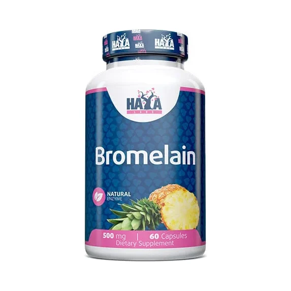 Bromelain 500 mg / 60 Caps - Haya Labs