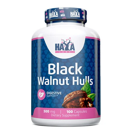 Black Walnut Hulls 500 mg / 100 Caps