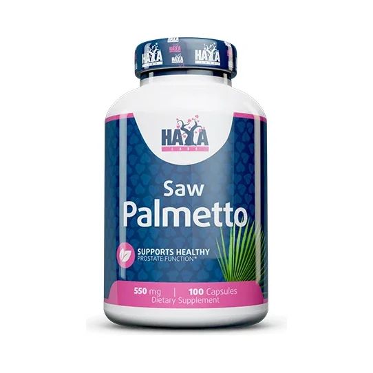 Saw Palmetto 550 mg / 100 Caps - Haya Labs