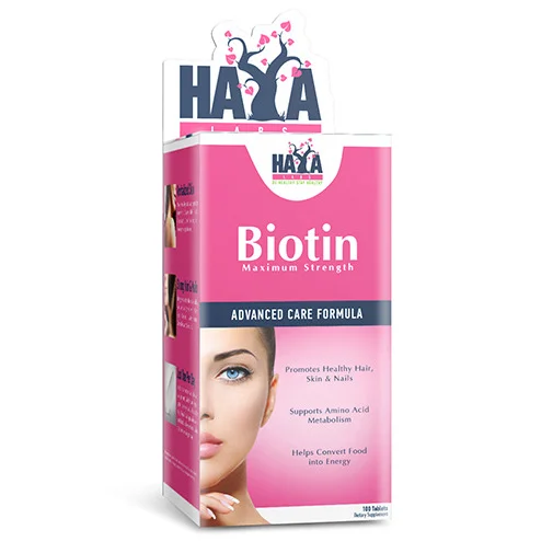 Biotin Maximum Strength 10000 mcg / 100 Tabs