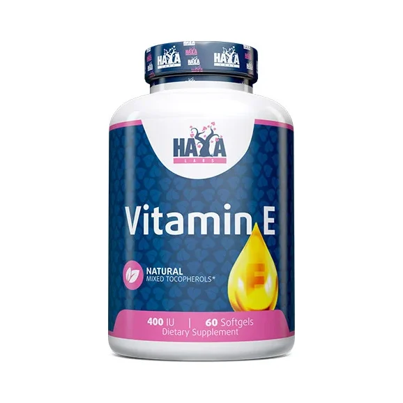 Vitamin E Mixed Tocopherols 400 IU / 60 Softgels - Haya Labs