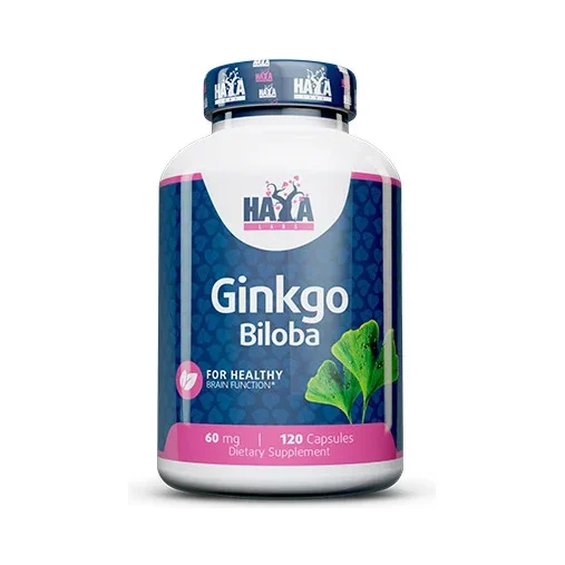 Ginkgo Biloba 60 mg / 120 Caps - Haya Labs