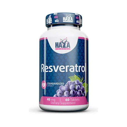 Resveratrol 40 mg / 60 Tabs - Haya Labs