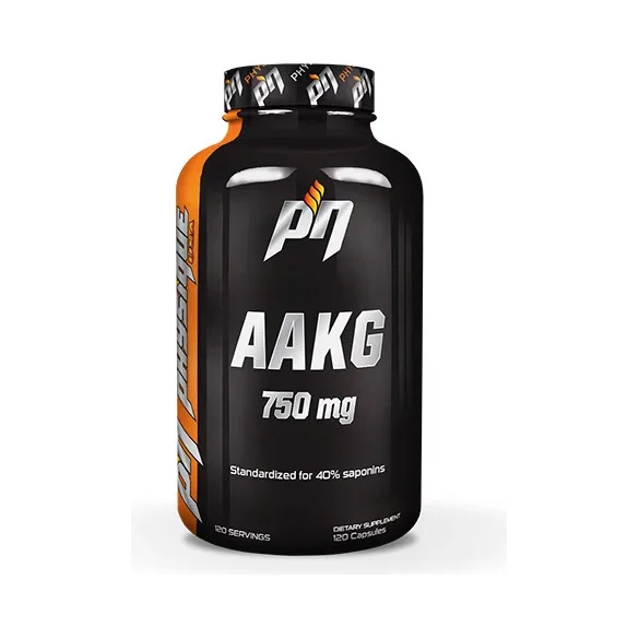 AAKG 750mg. / 120 Caps. - PHYSIQUE NUTRITION