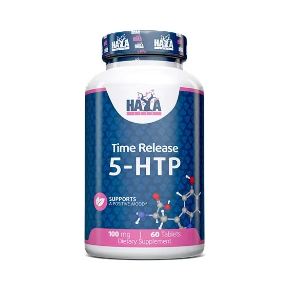 5-HTP Time Release 100 mg / 60 Tabs - Haya Labs
